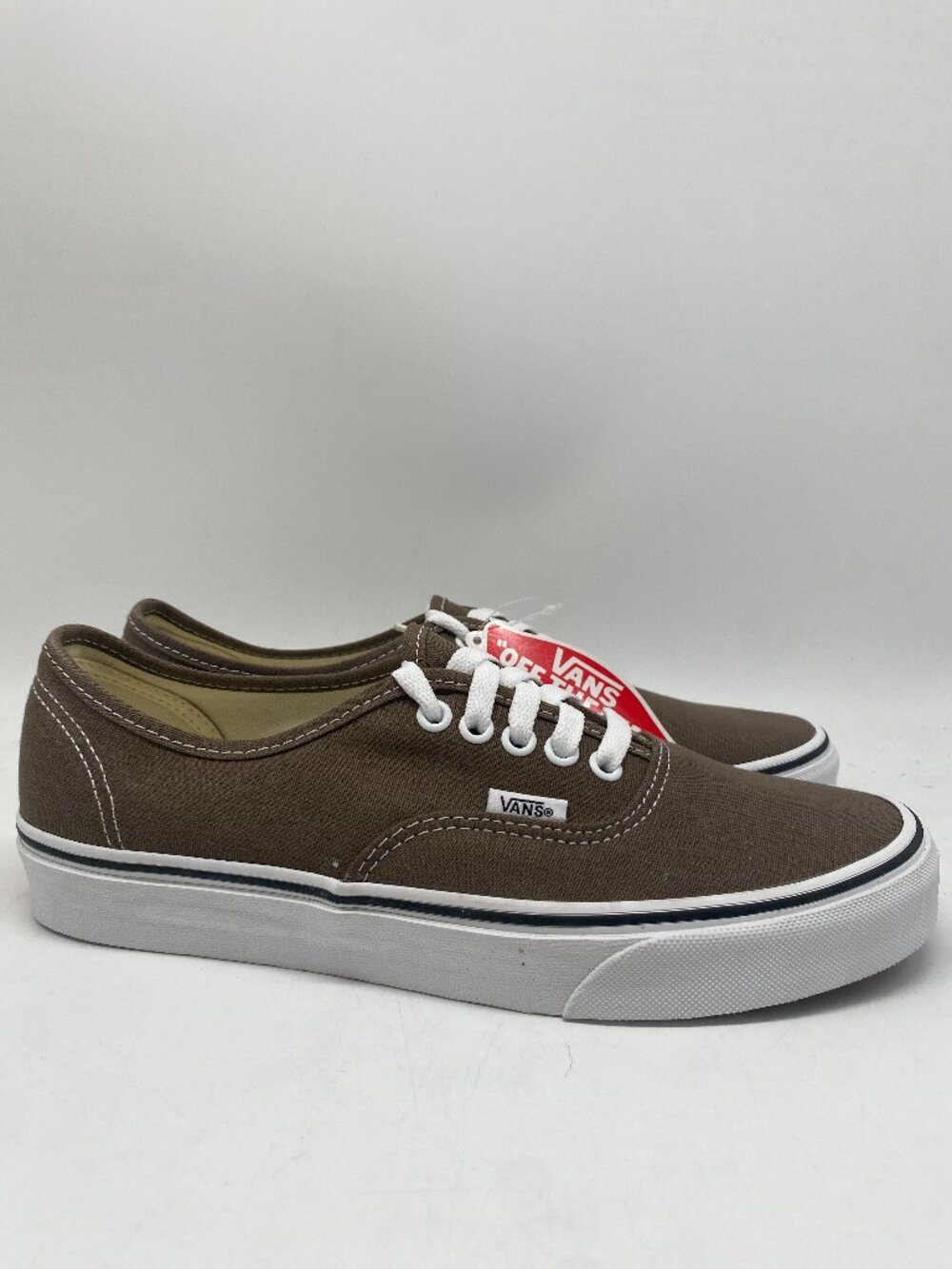 VANS AUTHENTIC BROWN US MEN SIZE 8.5 ( WOMEN 10 ) - Picture 4 of 7